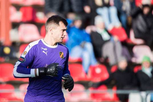 Vasalunds målvakt Radu Mitu