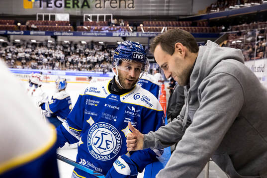 Leksands Carter Camper och Leksands lagläkare Enrico