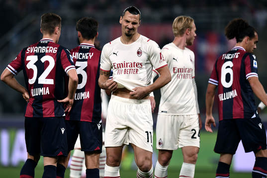 Zlatan Ibrahimovic of Milan