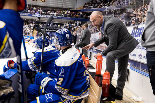 Leksands assisterande tränare Fredrik Hallberg