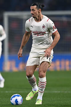 Zlatan Ibrahimovic of Milan