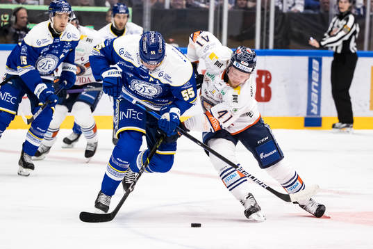 Leksands Jonas Ahnelöv och Växjös Ludvig Nilsson
