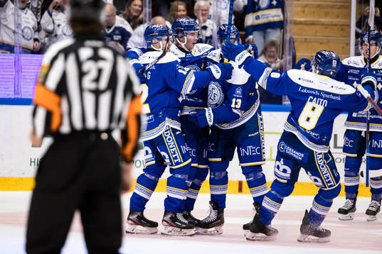 Leksands Jon Knuts jubel