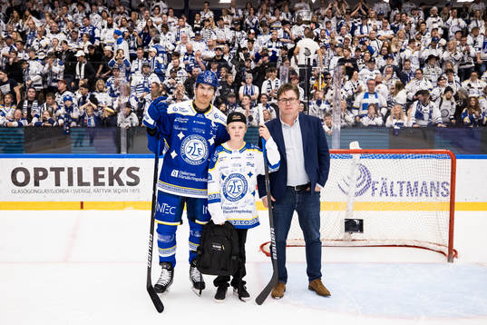 Leksands Jon Knuts utsedd till matchens lirare