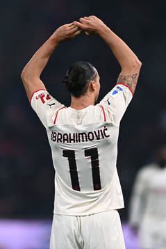 Zlatan Ibrahimovic of Milan