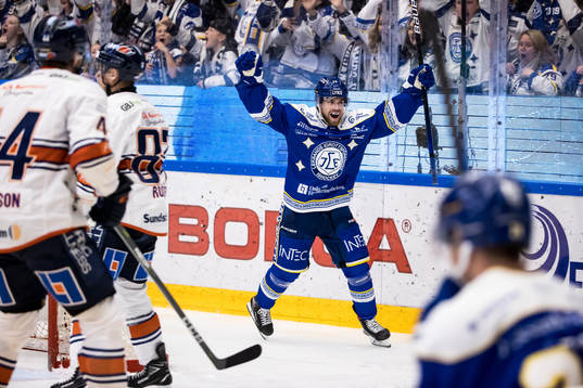 Leksands Oskar Lang jubel