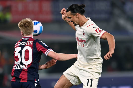Zlatan Ibrahimovic of Milan