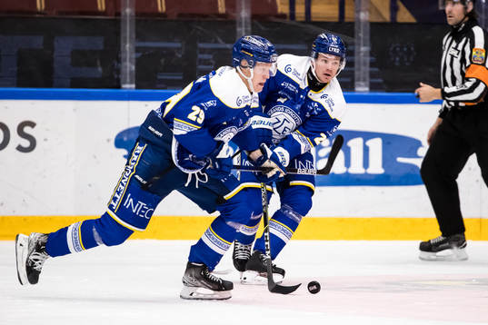 Leksands Emil Heineman och Leksands Tobias Ekberg
