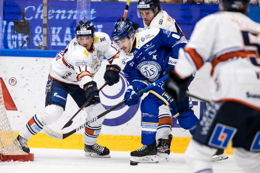 Leksands Matt Caito och Växjös Emil Forslund