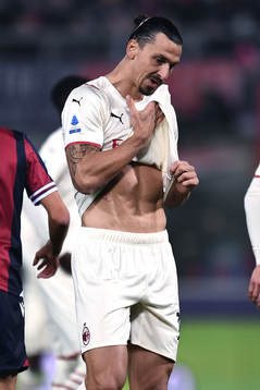 Zlatan Ibrahimovic of Milan
