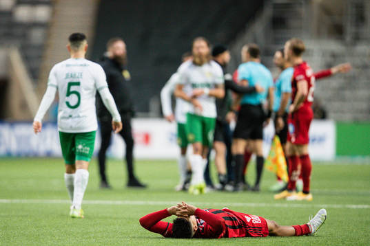 Östersunds spelare deppar