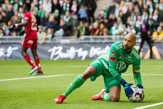 Östersunds målvakt Aly Keita