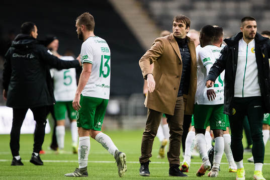 Hammarbys tränare Milos Milojevic