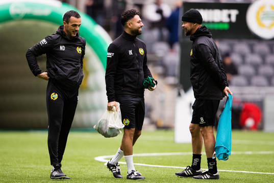 Hammarbys assisterande tränare Nenad Djordjevic,