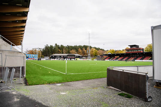 Vy över Grimsta IP
