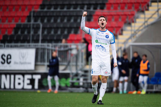Akropolis Jesper Björkman jublar