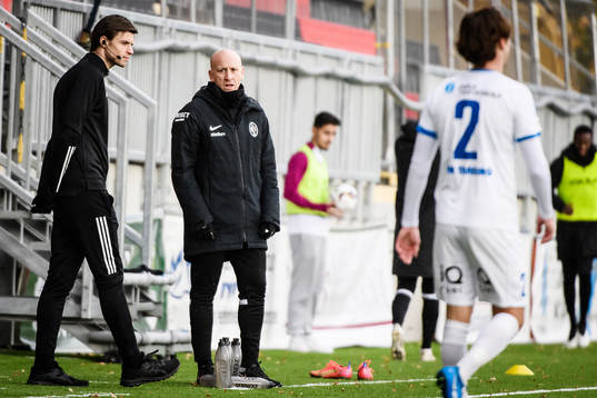 Landskronas tränare Billy Magnusson