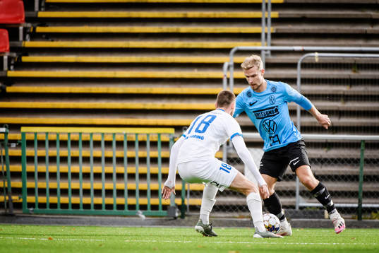 Landskronas Linus Olsson och Akropolis Alexander Abrahamsson