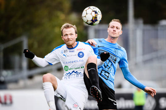 Landskronas Måns Ekvall och Akropolis Pontus Åsbrink i