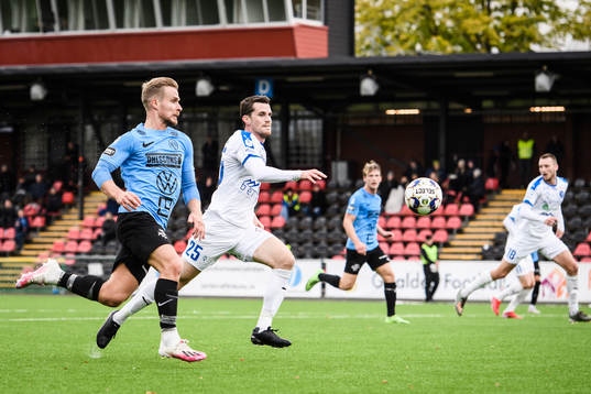Landskronas Linus Olsson och Akropolis Jesper Björkman