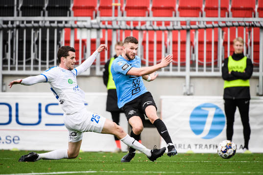 Landskronas Erik Pärsson och Akropolis Jesper Björkman