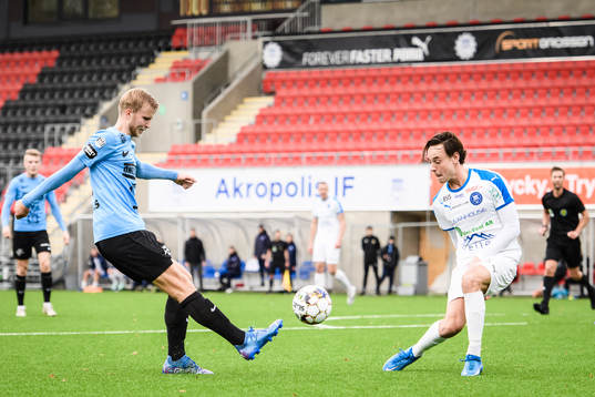 Landskronas Johan Rapp och Akropolis Cesar Weilid