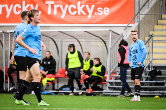 Landskronas Linus Olsson deppar