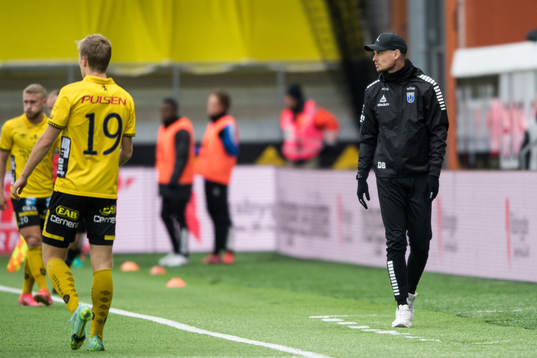 Sirius tränare Daniel Bäckström