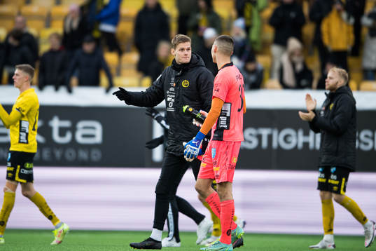 Elfsborgs målvakt Tim Rönning och målvakt Hákon