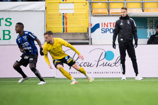 Sirius tränare Daniel Bäckström