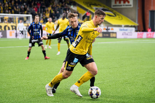 Elfsborgs Simon Olsson och Sirius Jacob Ortmark