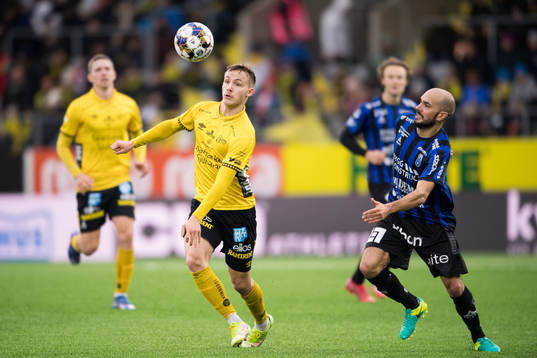 Elfsborgs Jacob Ondrejka och Sirius Karl Larson