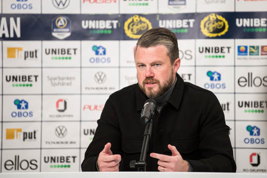 Elfsborgs manager Jimmy Thelin