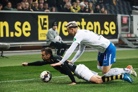 s Filip Rogic  och IFK Norrköpings Henrik Castegren