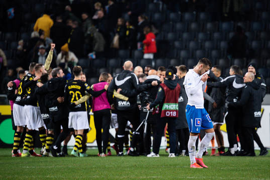 IFK Norrköpings Linus Wahlqvist deppar