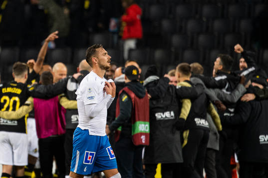 IFK Norrköpings Linus Wahlqvist deppar