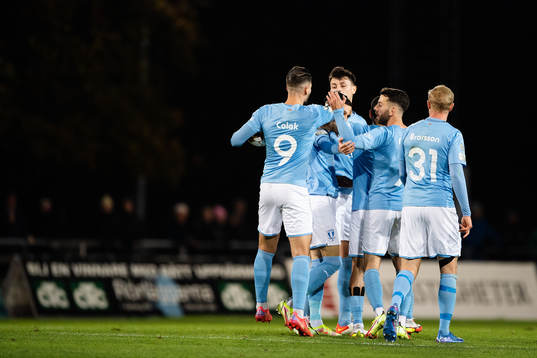 Malmö FFs Veljko Birmancevic jublar