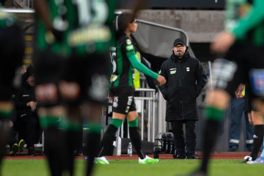 Varbergs tränare Joakim Persson