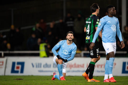 Malmö FFs Antonio Colak deppar