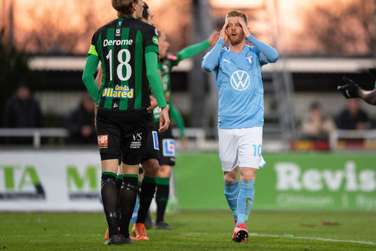 Malmös Anders Christiansen deppar