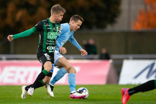 Varbergs Victor Karlsson och Malmös Niklas Moisander