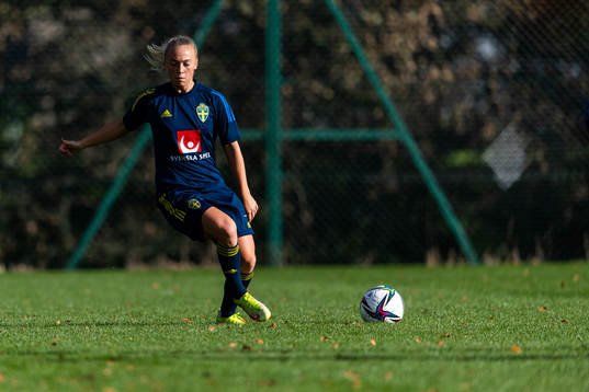 Hanna Bennison of the Swedish women’s national football