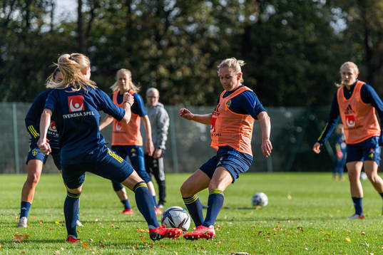 Jonna Andersson of the Swedish women’s national football
