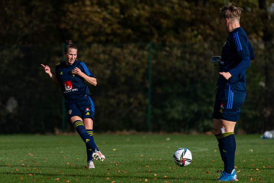 Emma Berglund of the Swedish women’s national football