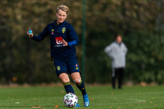 Nilla Fischer of the Swedish women’s national football
