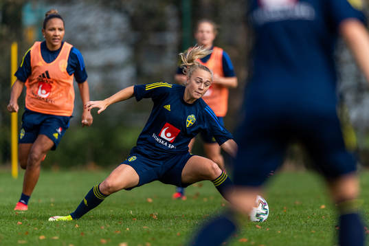 Hanna Bennison of the Swedish women’s national football