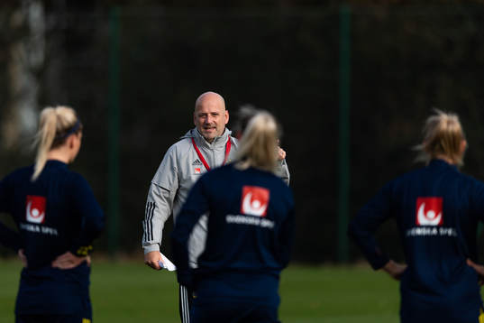 Magnus Wikman, assistant coach of the Swedish women’s
