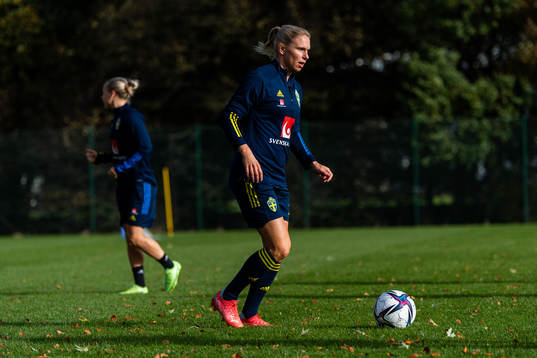 Jonna Andersson of the Swedish women’s national football