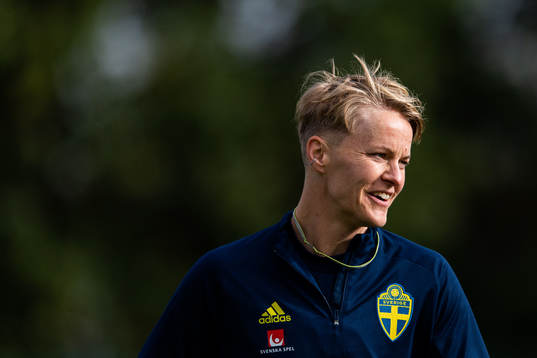 Nilla Fischer of the Swedish women’s national football