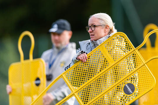 Victoria Sandell, assistant coach of the Swedish women’s